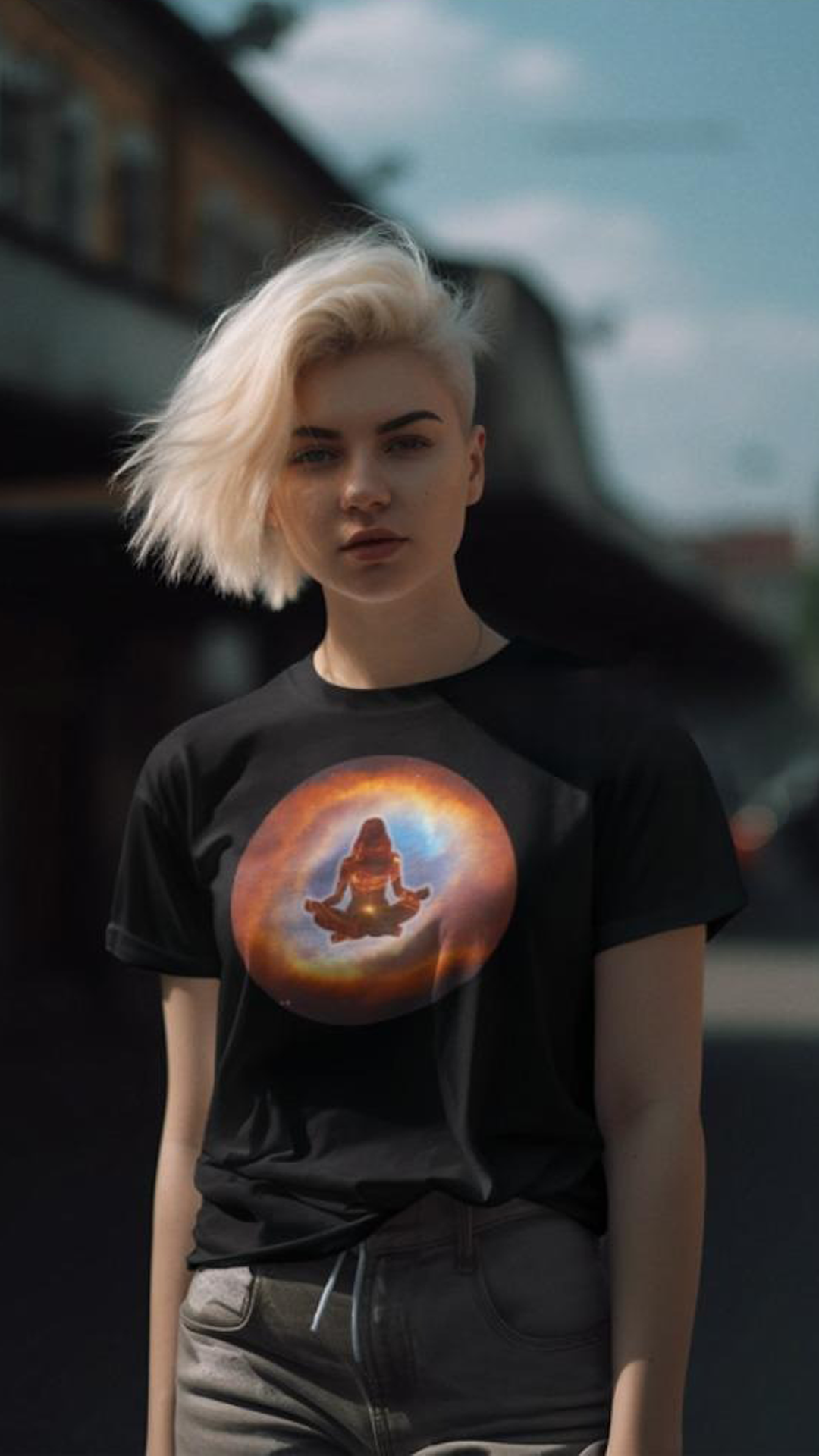 T-shirt: meditation of the Universe