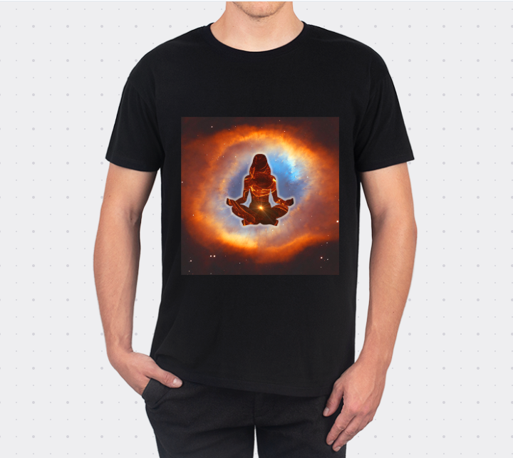 T-shirt: meditation of the Universe