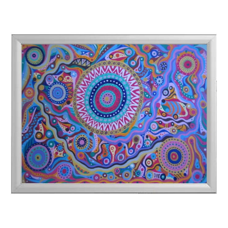 Quadro: Mandala calmo