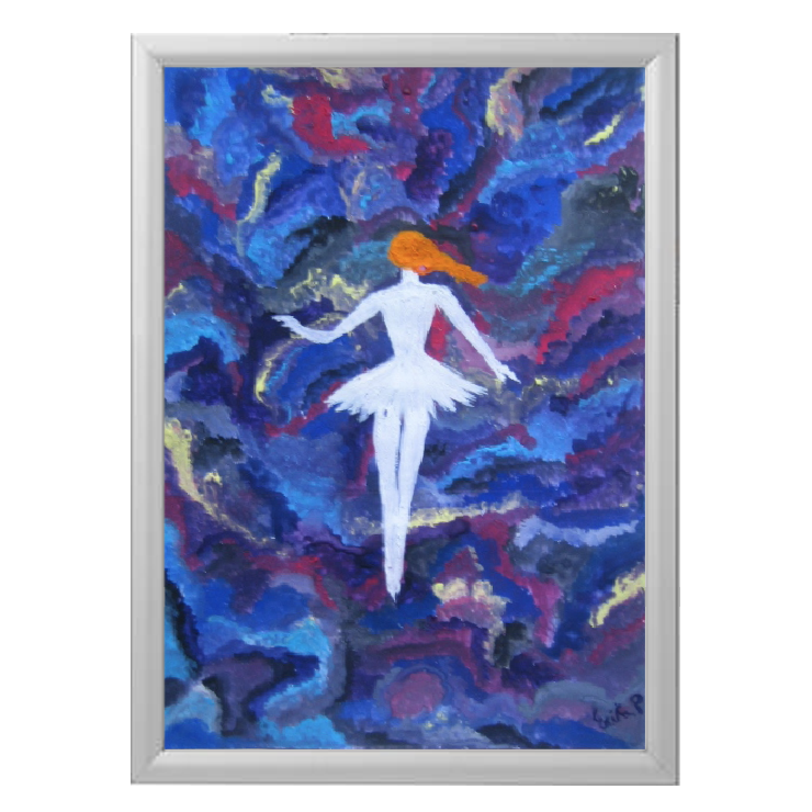 Quadro: Ballerina bianca