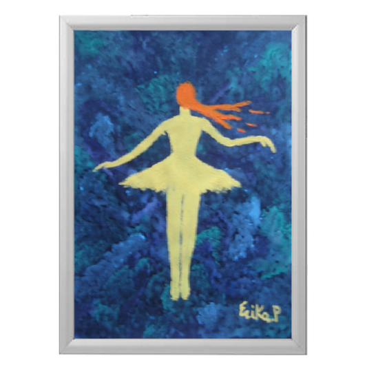 Quadro: Ballerina gialla