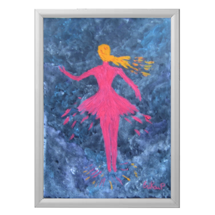 Quadro: Ballerina purpurea