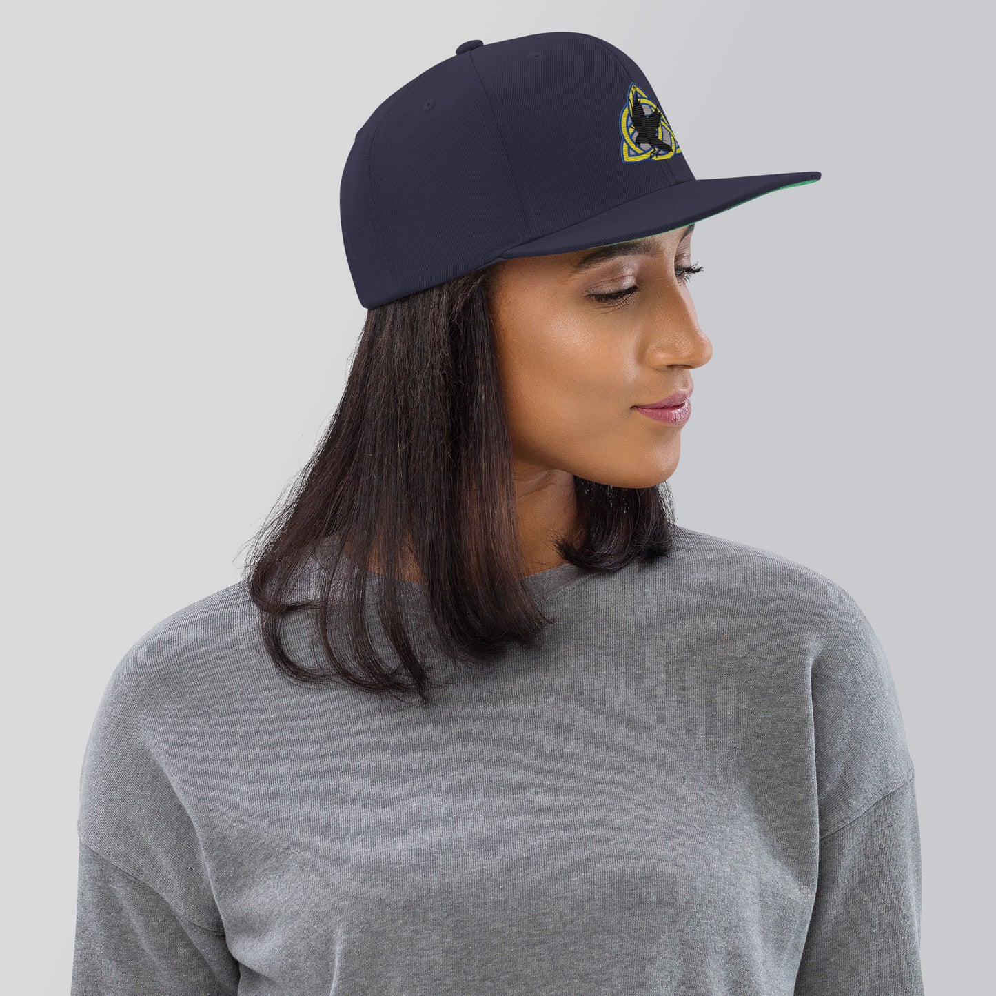 Cappellino snapback (baseball) Black Crow